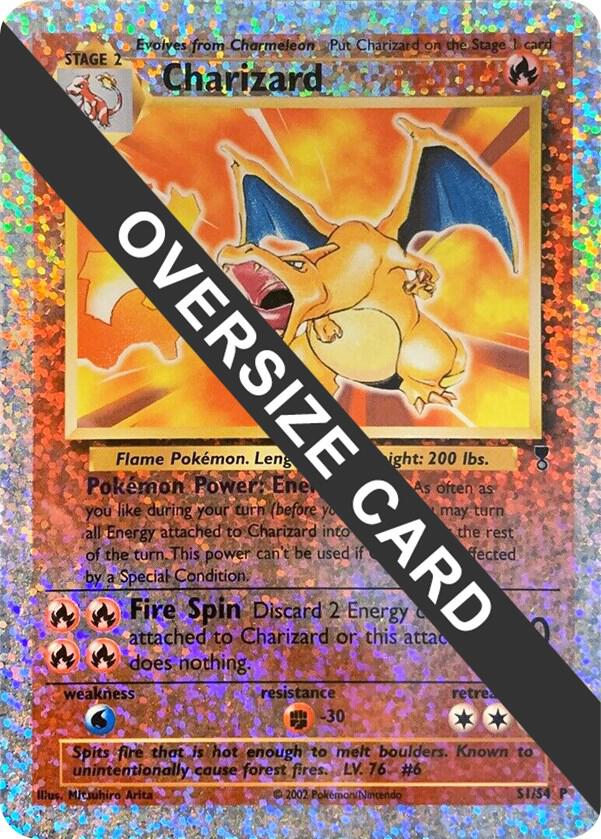 Charizard - S1/S4 (Box Topper) [Jumbo Cards]