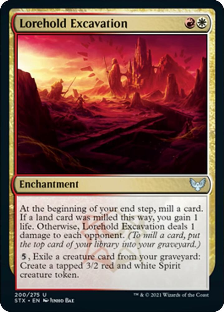 Lorehold Excavation