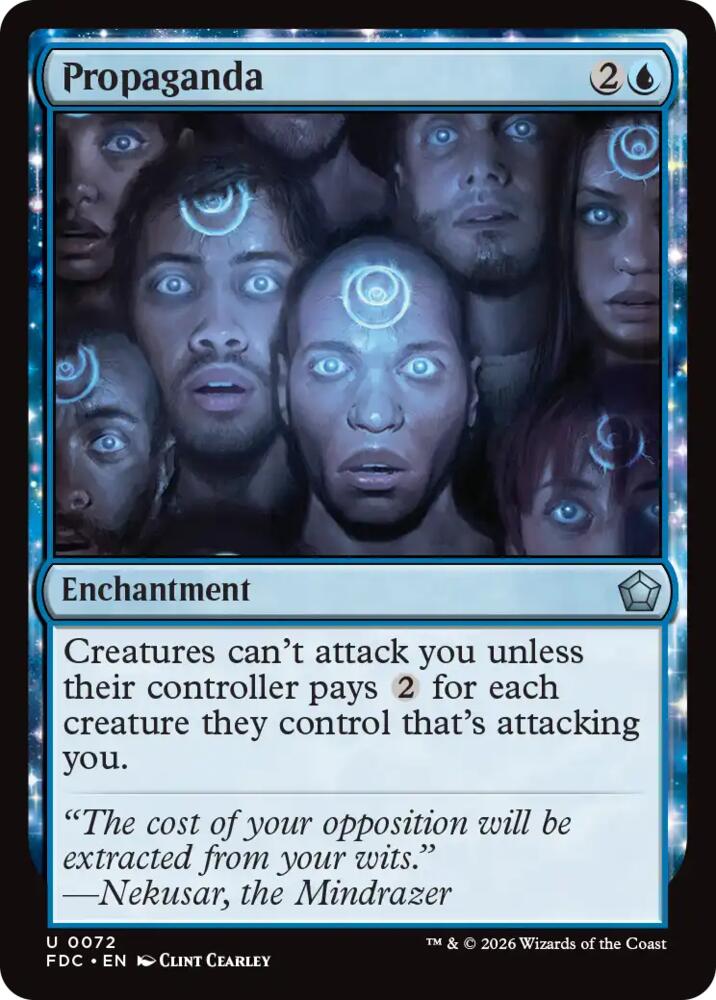 Propaganda [Commander: Foundations]