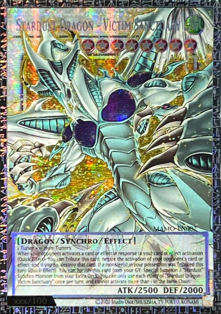 Stardust Dragon - Victim Sanctuary (GMR) [Magnificent Monsters]