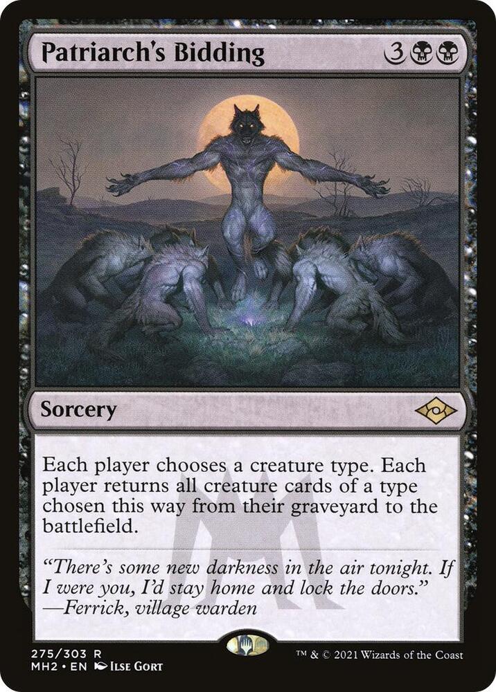 Patriarch's Bidding