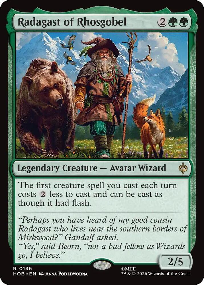 Radagast of Rhosgobel