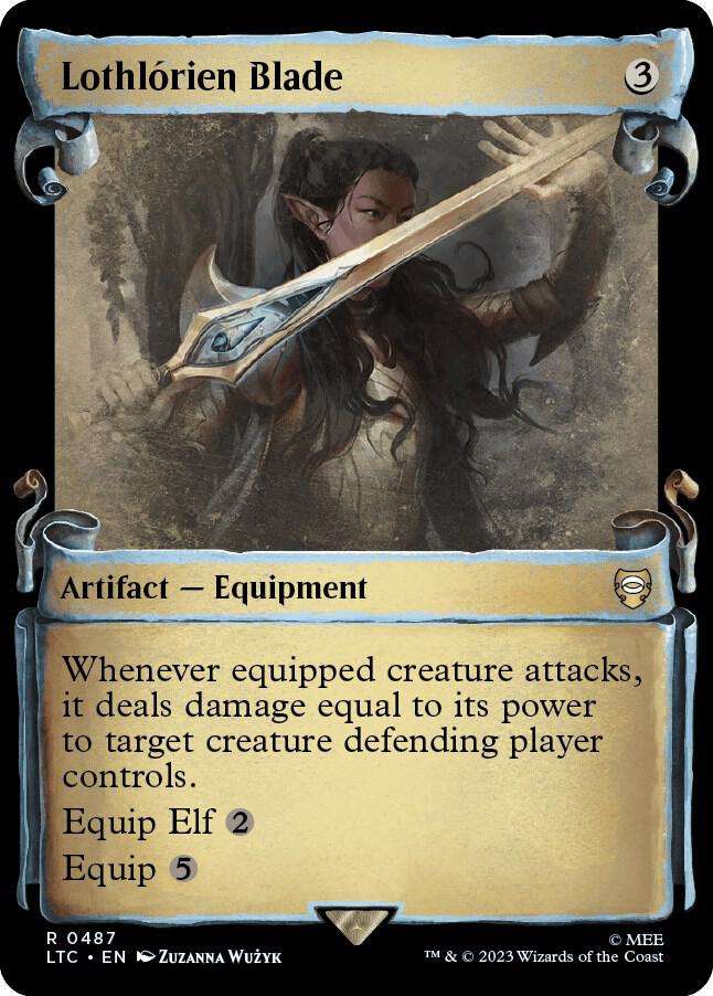 Lothlorien Blade (Showcase Scrolls)