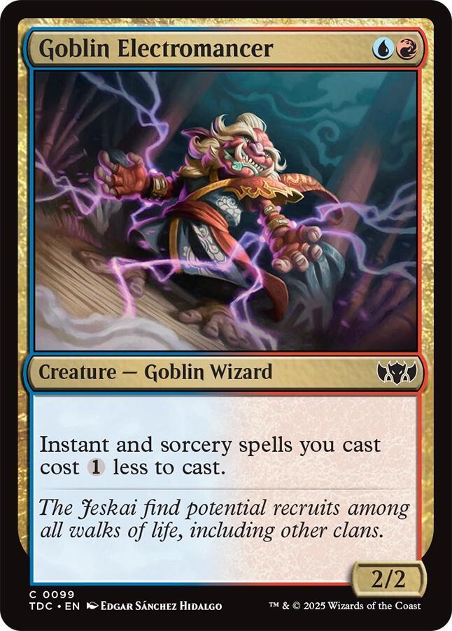 Goblin Electromancer