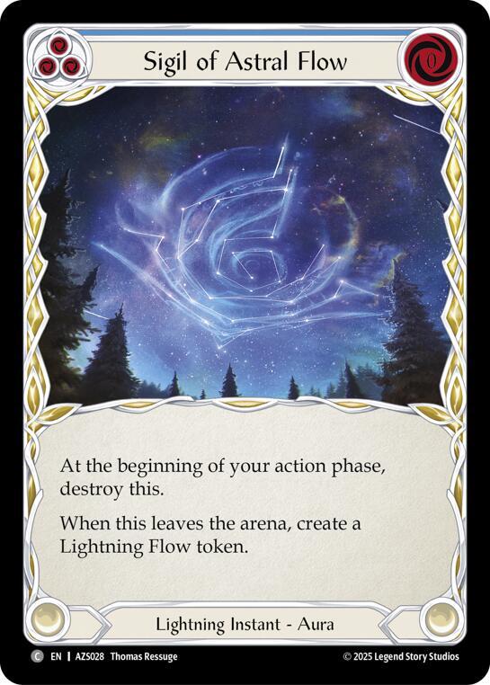 Sigil Of Astral Flow (Blue)