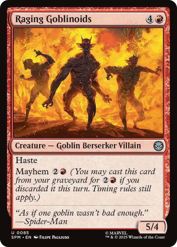 Raging Goblinoids