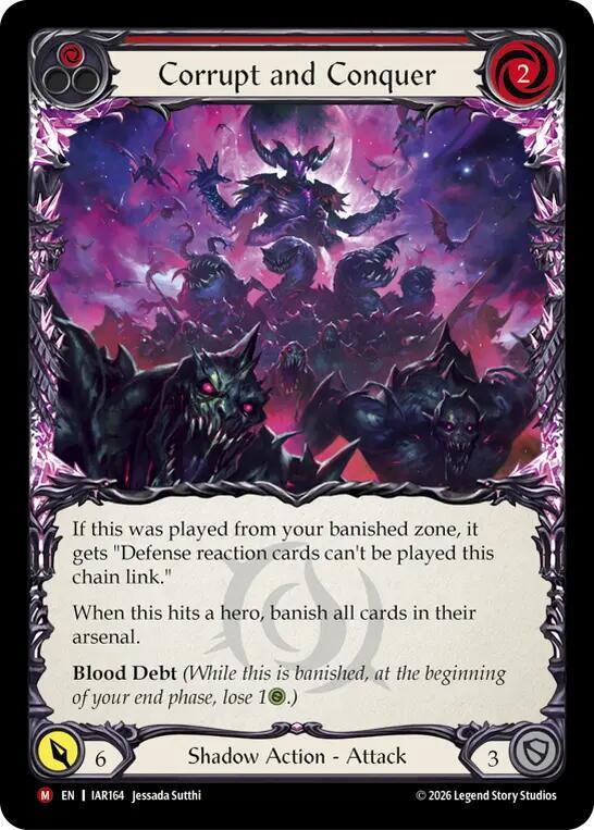 Corrupt and Conquer [Usurp the Shadow Throne]
