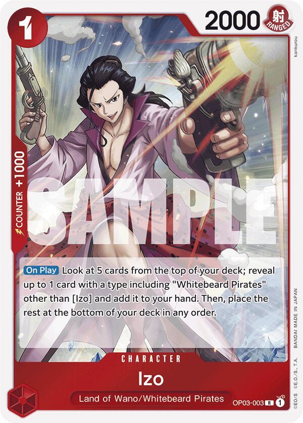Izo (OP03-003) (Reprint)