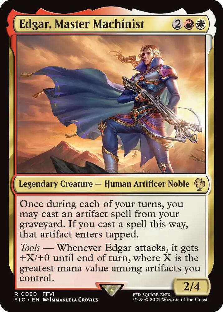 Edgar, Master Machinist (Surge Foil)