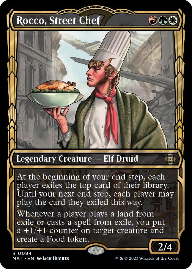 Rocco, Street Chef (Showcase)