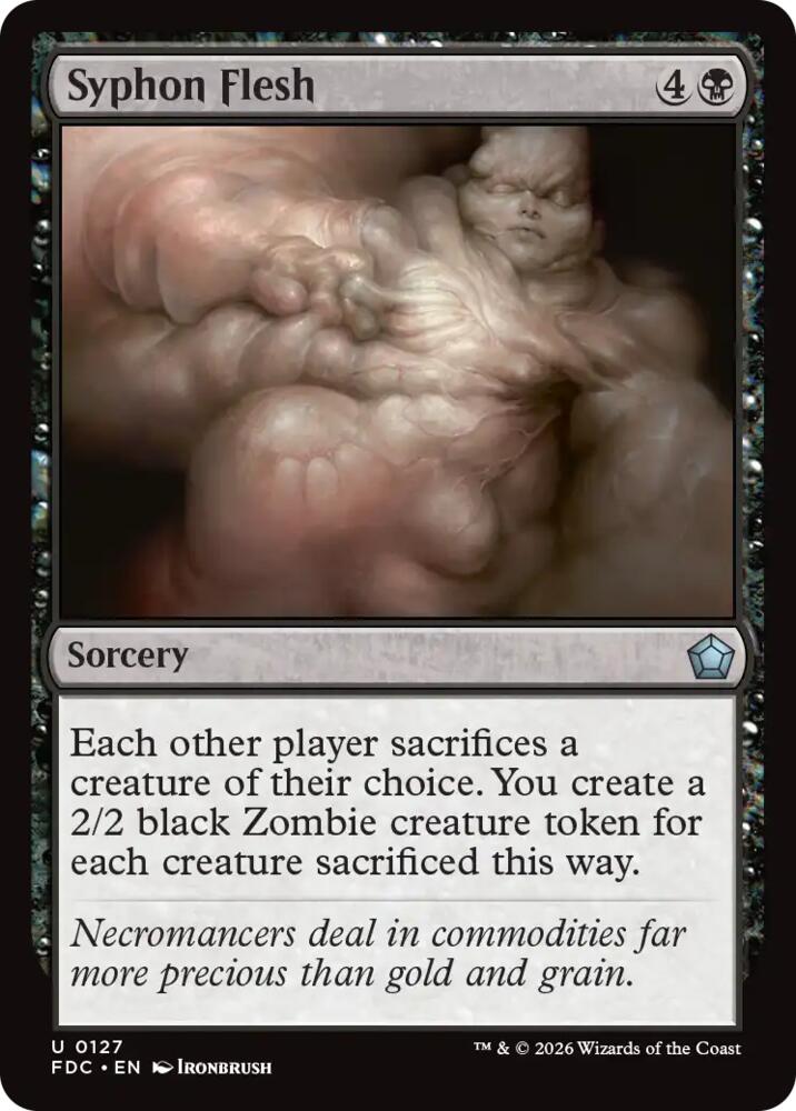 Syphon Flesh [Commander: Foundations]
