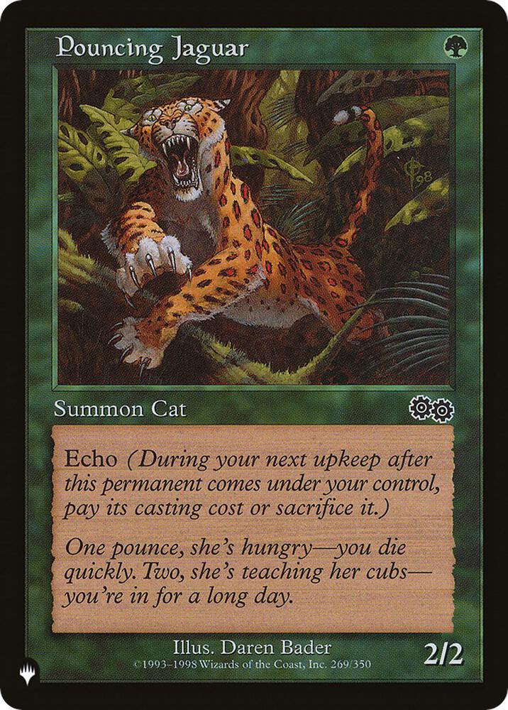 Pouncing Jaguar