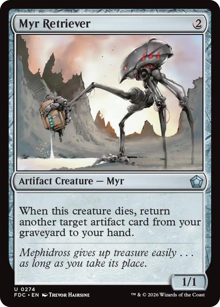Myr Retriever [Commander: Foundations]