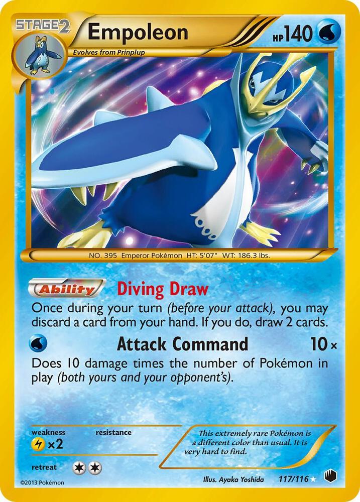 Empoleon (117 Secret Rare)