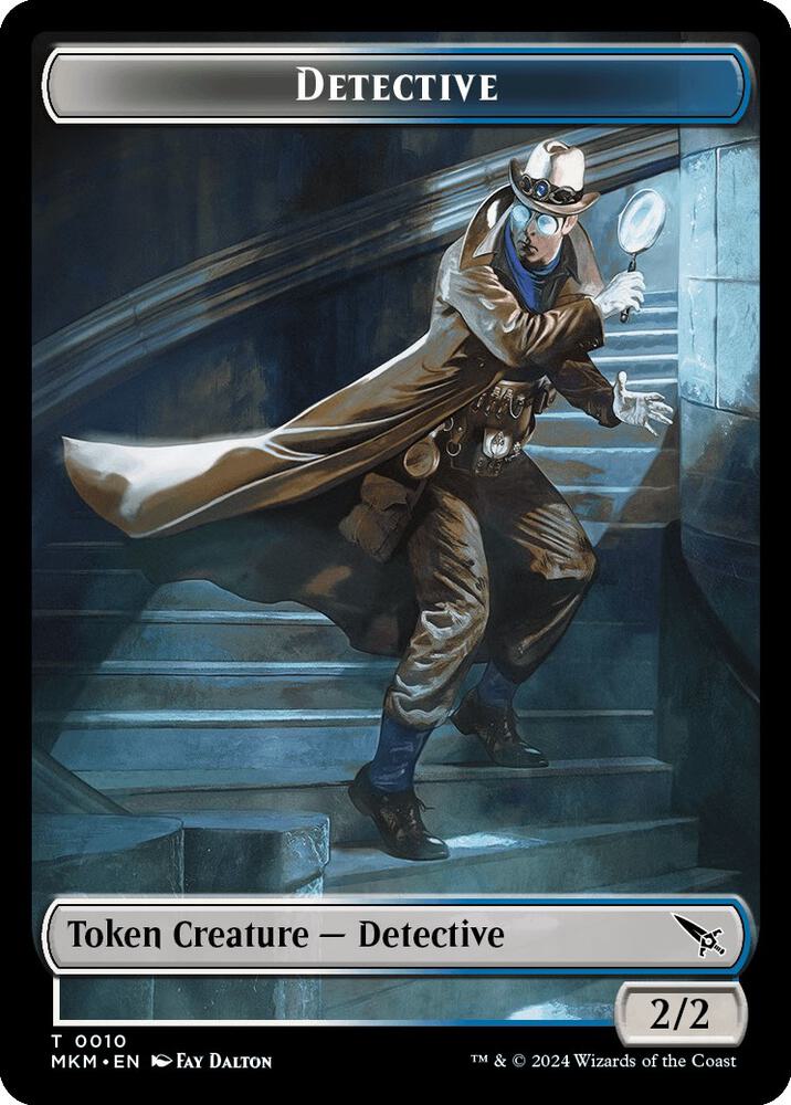 Detective // Thopter (0019) Double-Sided Token