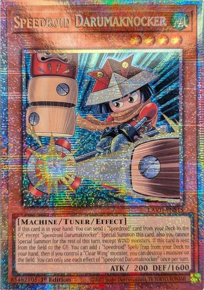 Speedroid Darumaknocker (Starlight Rare)