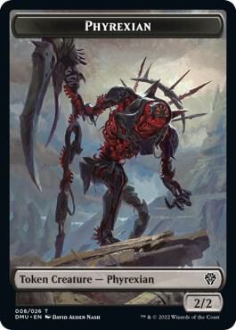 Phyrexian // Bird (006) Double-Sided Token
