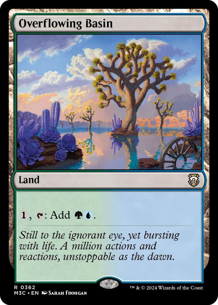 Overflowing Basin (Ripple Foil)