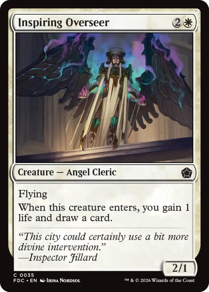 Inspiring Overseer [Commander: Foundations]