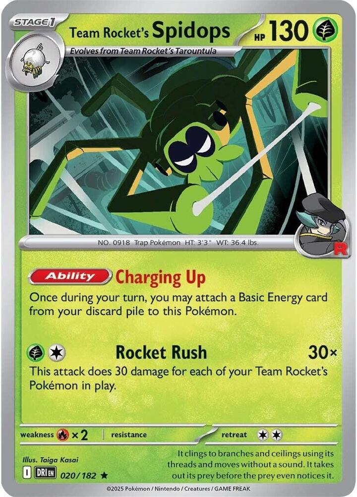 Team Rocket's Spidops - 020/182