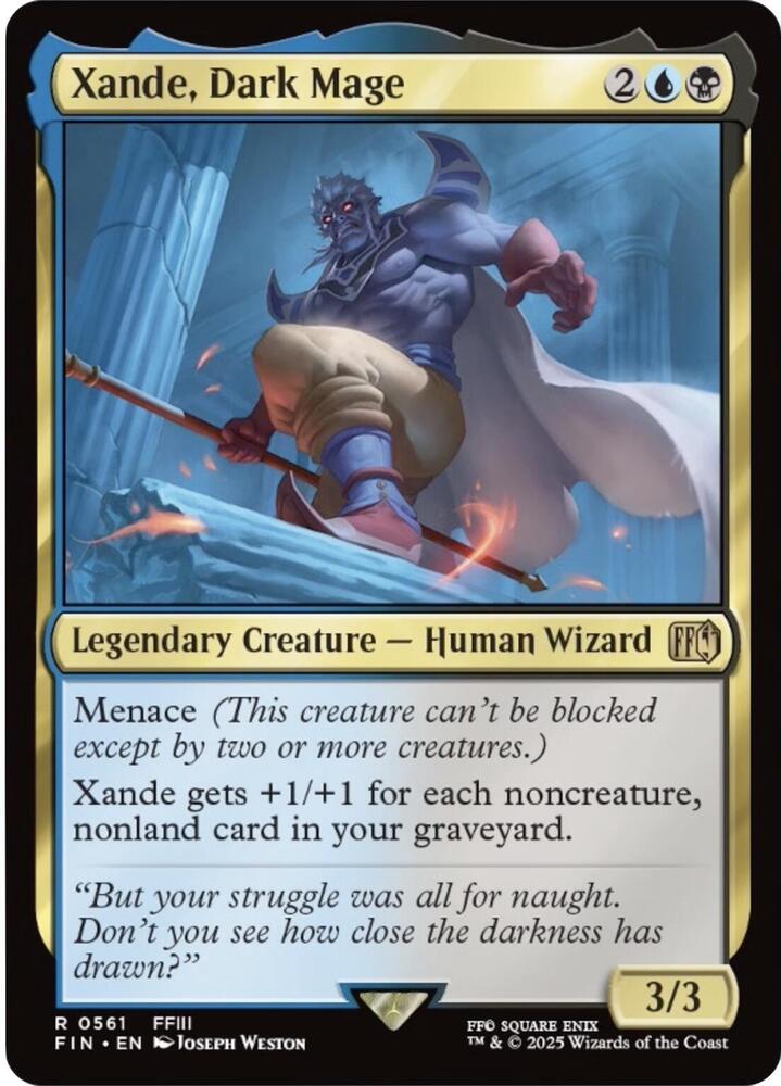 Xande, Dark Mage
