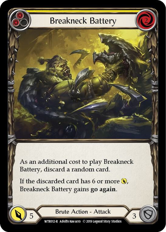 Breakneck Battery (Yellow)