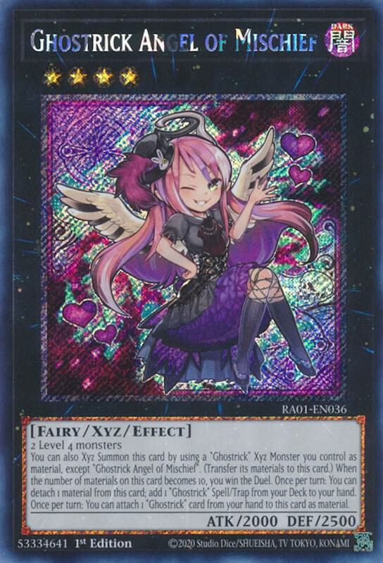 Ghostrick Angel of Mischief (Platinum Secret Rare)