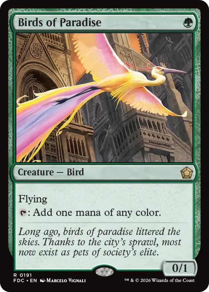 Birds of Paradise [Commander: Foundations]