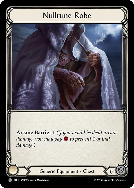 Nullrune Robe (SGB005)