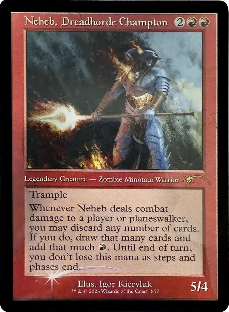 Neheb, Dreadhorde Champion (Retro Frame)
