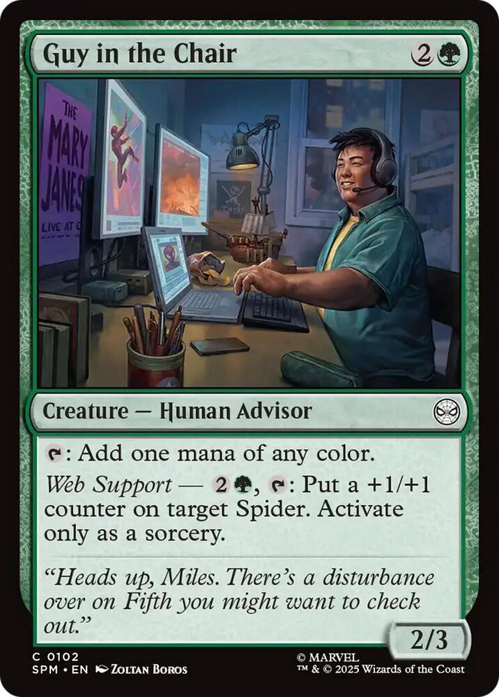 Guy in the Chair