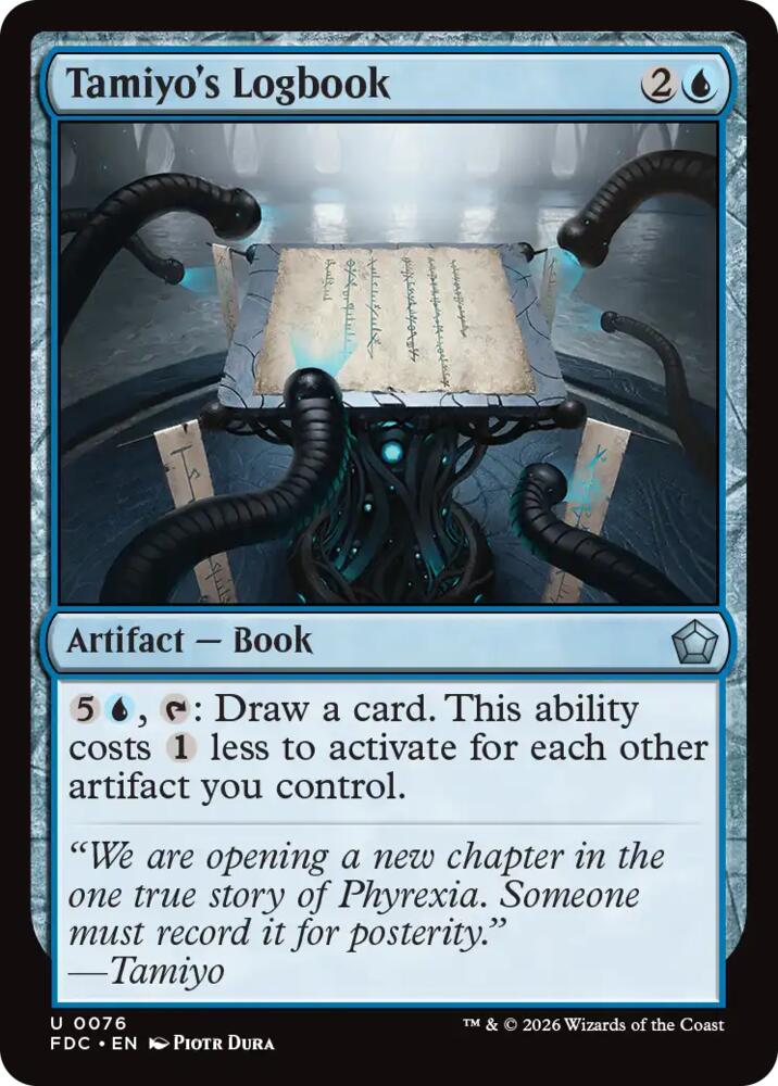 Tamiyo's Logbook [Commander: Foundations]