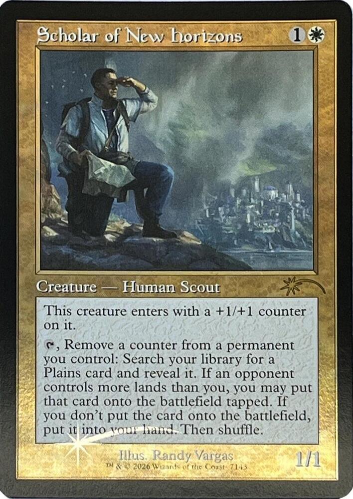 Scholar of New Horizons (Retro Frame)