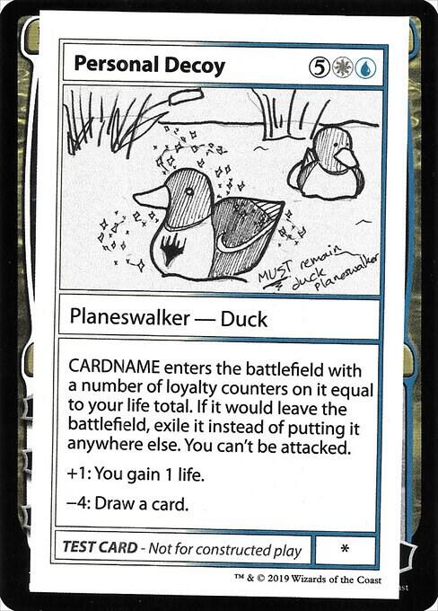 Personal Decoy (No PW Symbol)