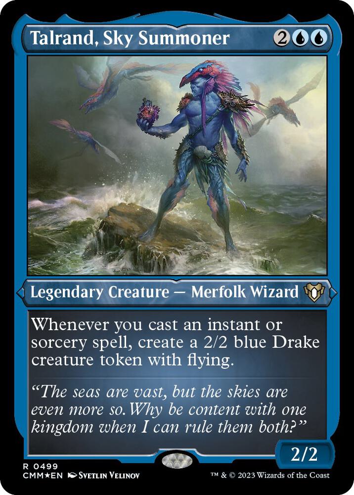 Talrand, Sky Summoner (Foil Etched)