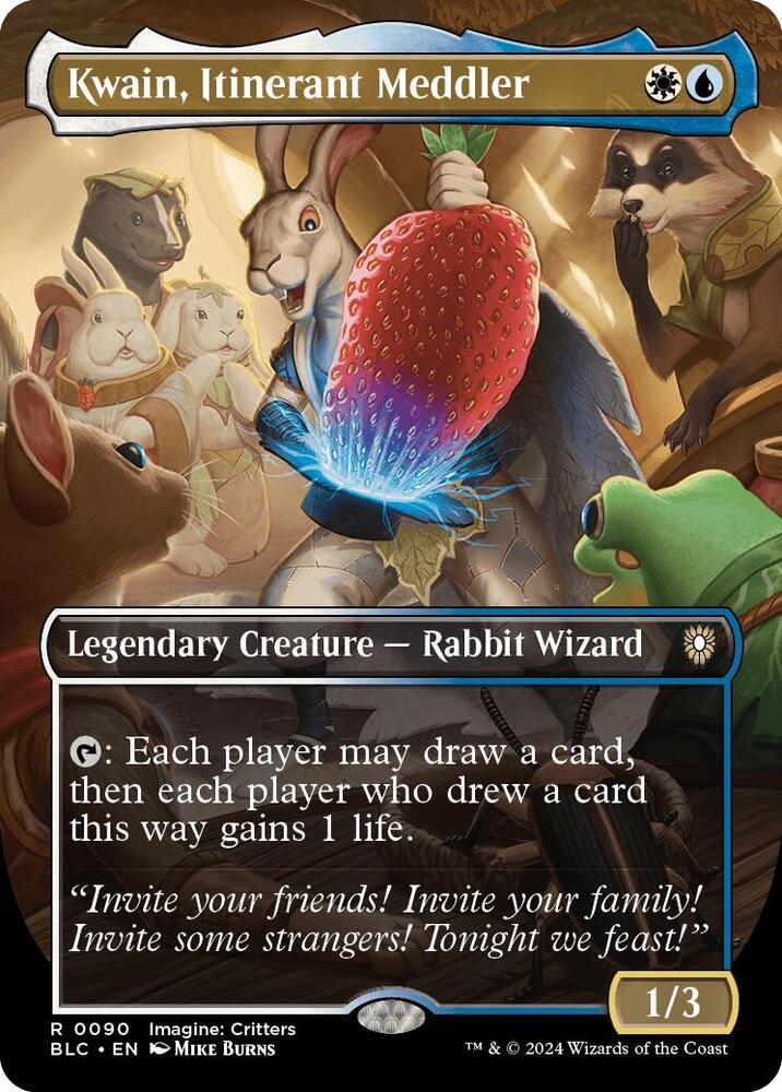 Kwain, Itinerant Meddler (Borderless)