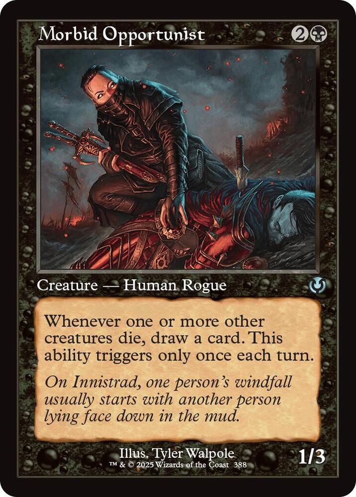 Morbid Opportunist (Retro Frame)