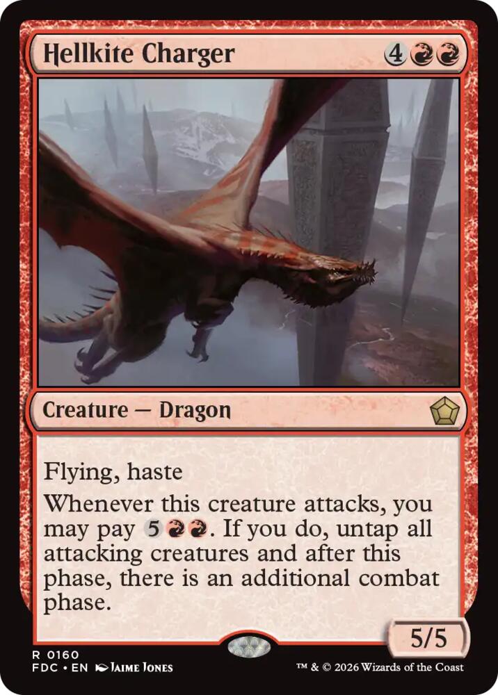 Hellkite Charger [Commander: Foundations]