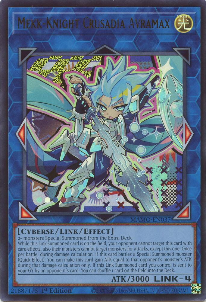 Mekk-Knight Crusadia Avramax [Magnificent Monsters]