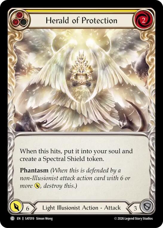 Herald of Protection (Yellow) [Silver Age: Usurp the Shadow Throne]