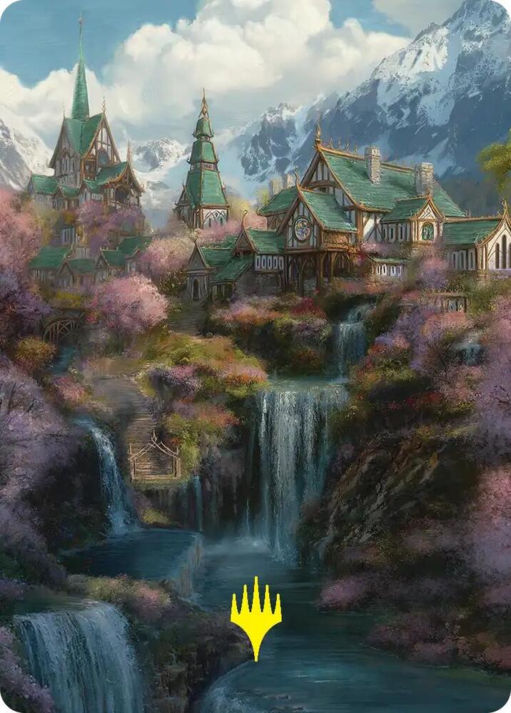 Rivendell Art Card (Gold-Stamped)