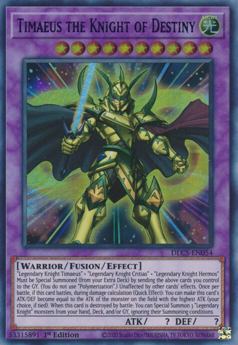 Timaeus the Knight of Destiny (Blue)