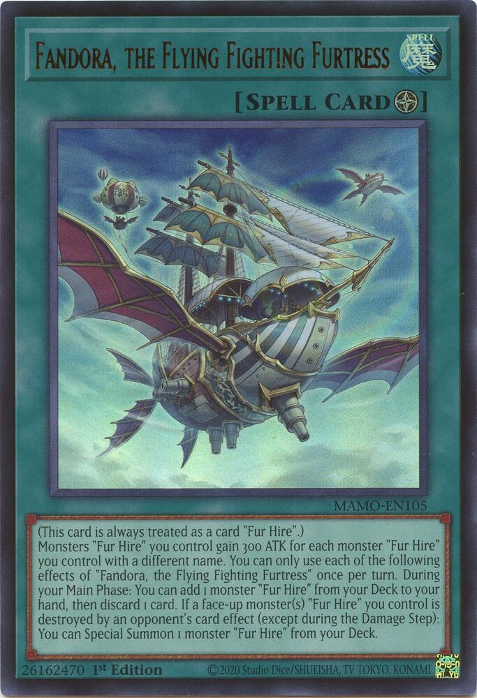 Fandora, the Flying Fighting Furtress [Magnificent Monsters]