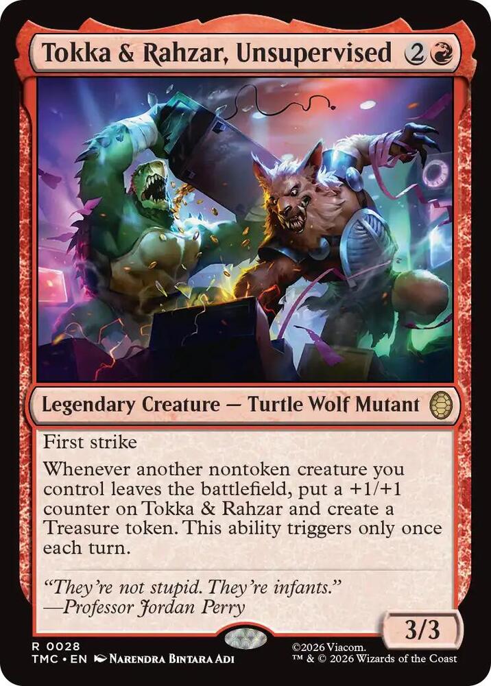 Tokka & Rahzar, Unsupervised