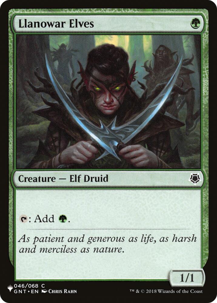Llanowar Elves (GNT)