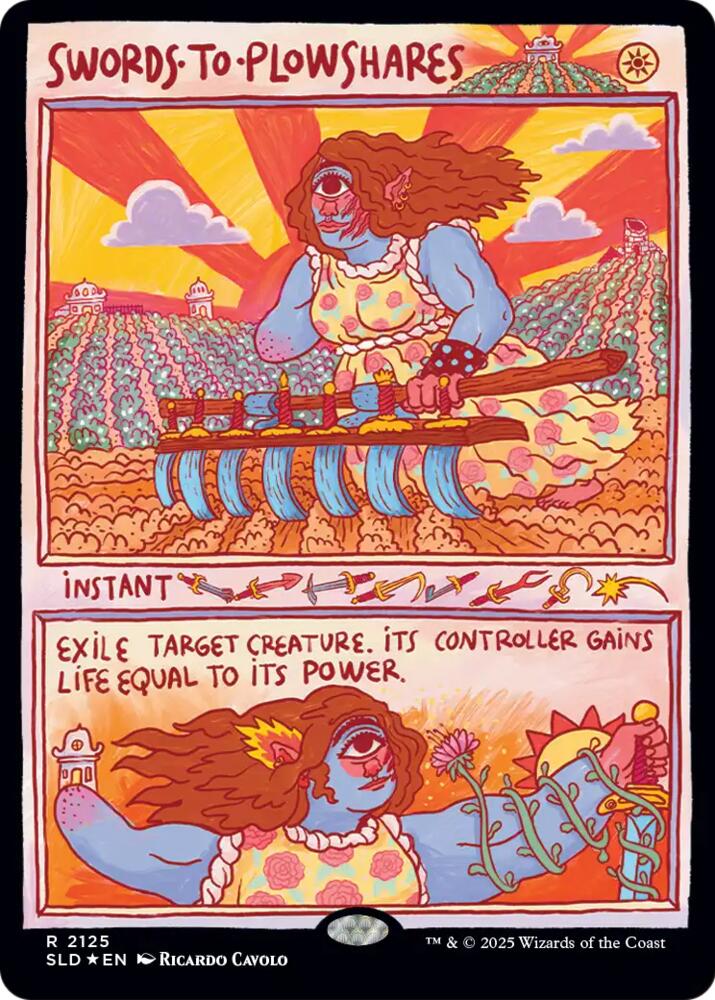 Swords to Plowshares (2125) [Secret Lair Drop Series]