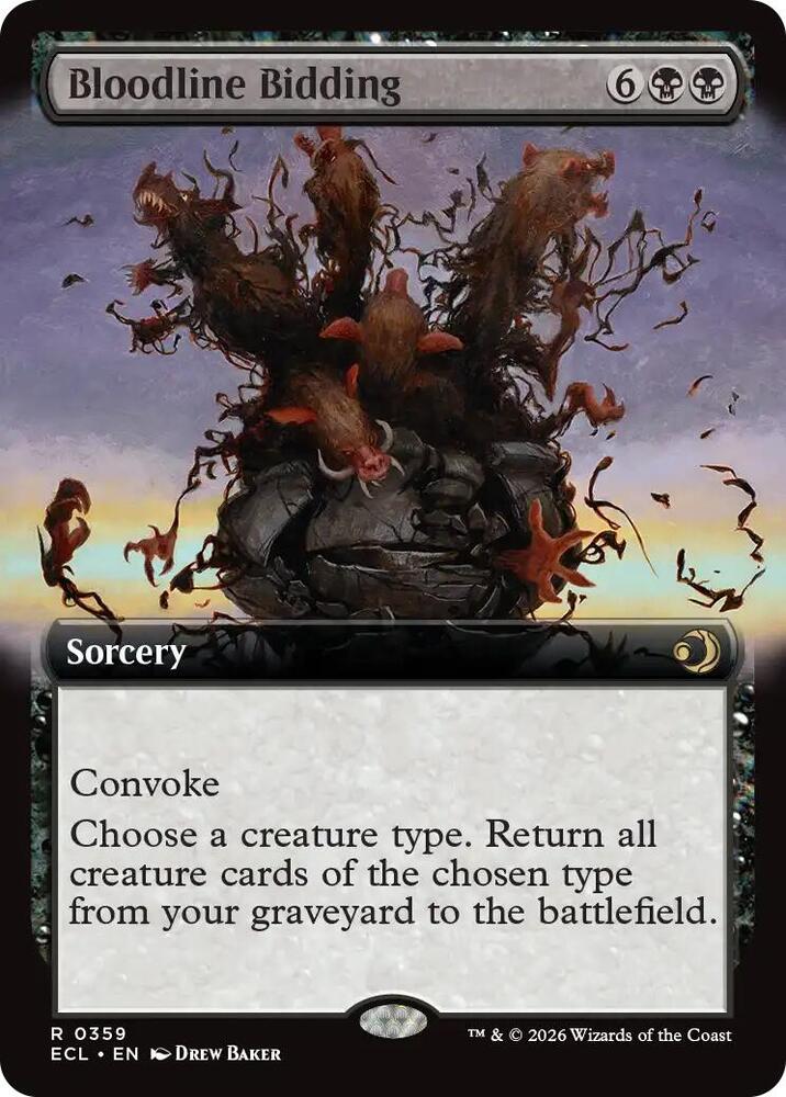 Bloodline Bidding (Extended Art)