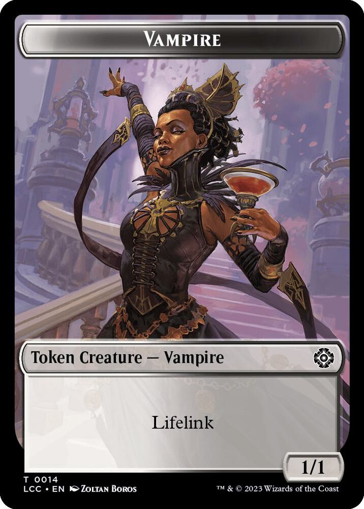 Vampire (0014) // Vampire Demon Double-Sided Token