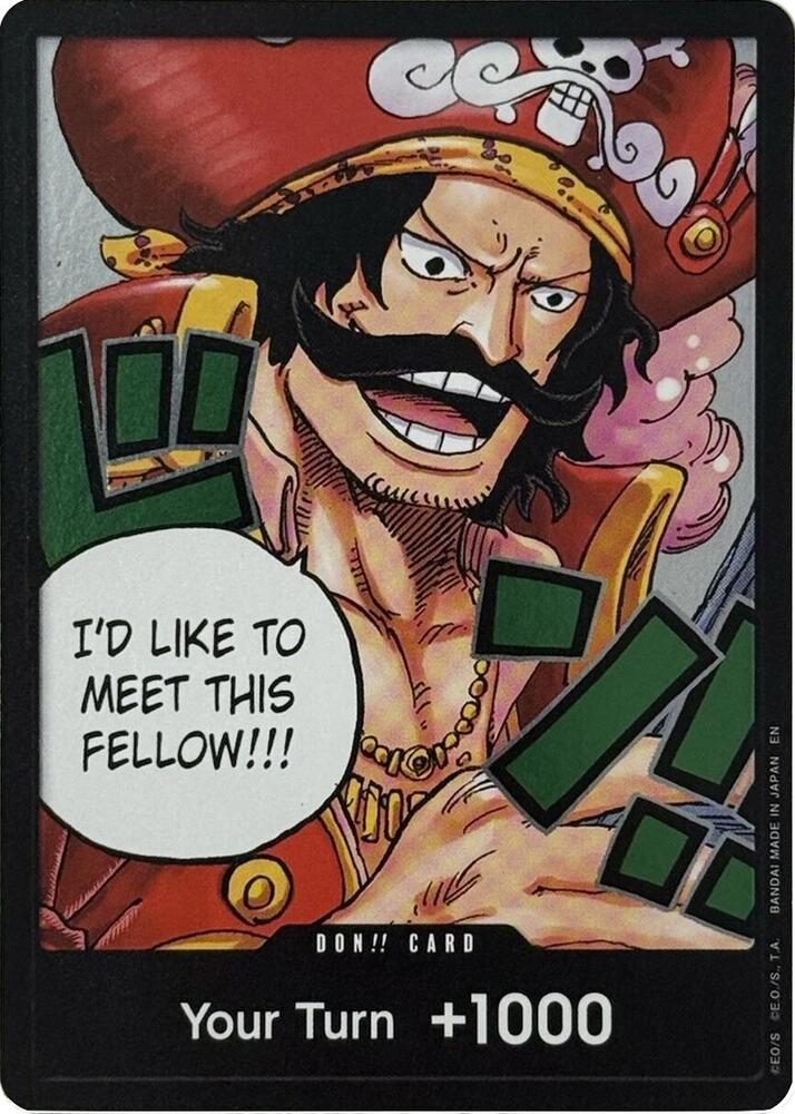 DON!! Card (Gol.D.Roger)