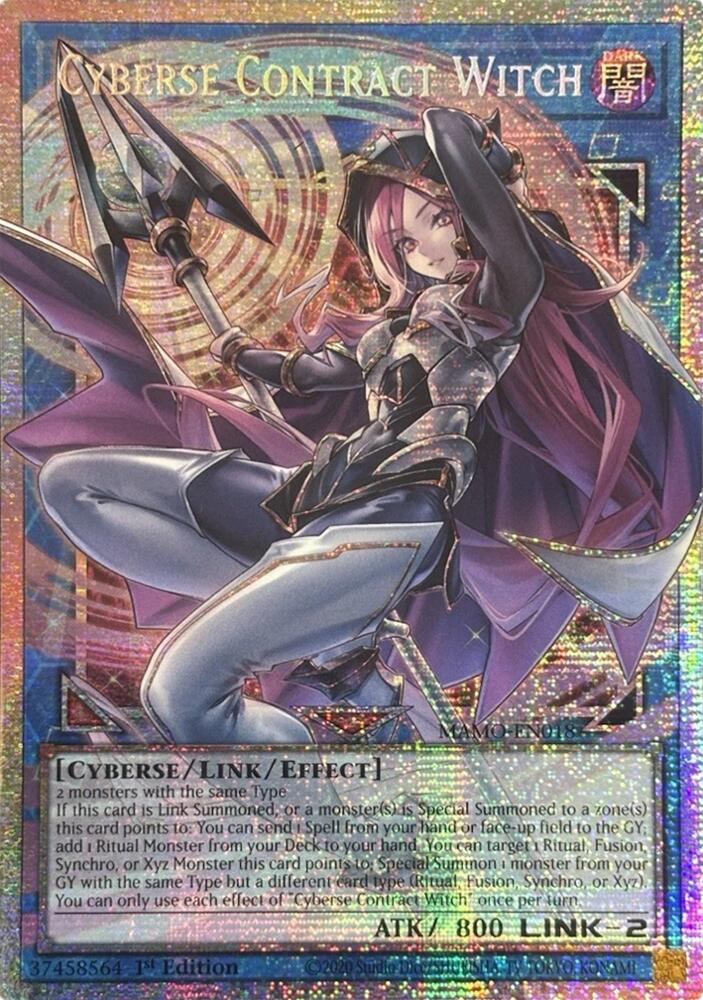 Cyberse Contract Witch (Starlight Rare) (Extended Art) [Magnificent Monsters]